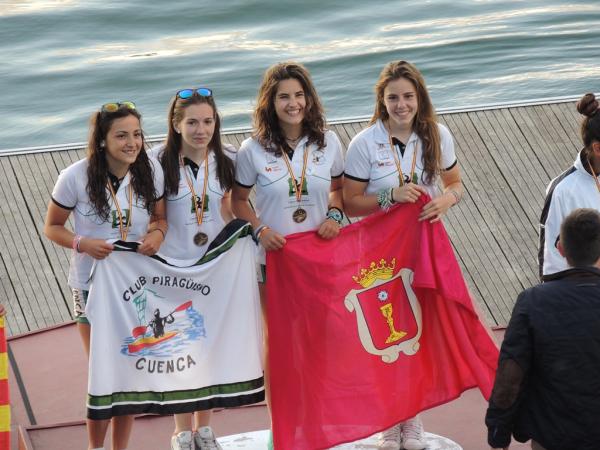 LAS CHICAS CADETES ARRASAN EN LA COPA DE 1000M