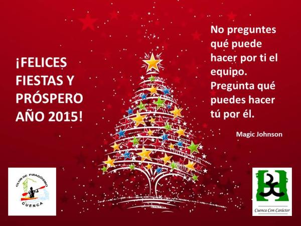 FELIZ NAVIDAD Y PRÓSPERO AÑO 2015