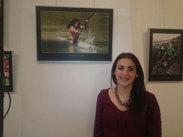 ISABEL LÓPEZ EN LA EXPOSICIÓN MUJER Y DEPORTE DE LA JCCM