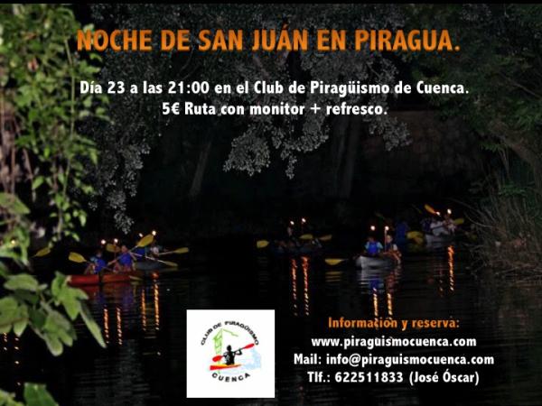 III NOCHE DE SAN JUAN EN PIRAGUA