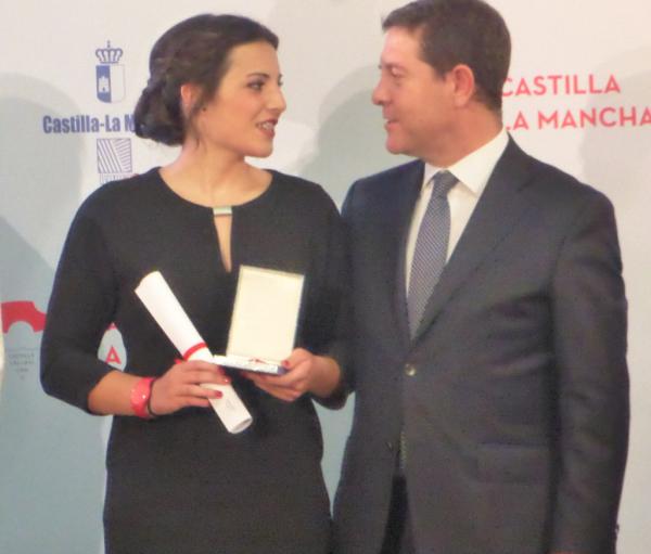 ISABEL LÓPEZ PINÓS MEDALLA DE PLATA AL MÉRITO DEPORTIVO CLM 2014