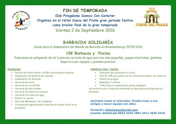 FIESTA DE FIN DE TEMPORADA