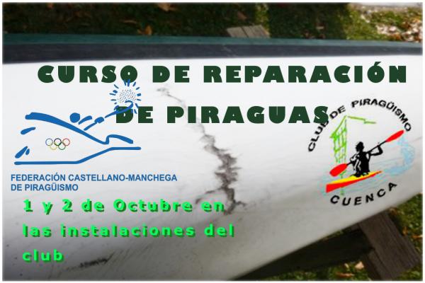 CURSO DE REPARACIÓN DE PIRAGUAS