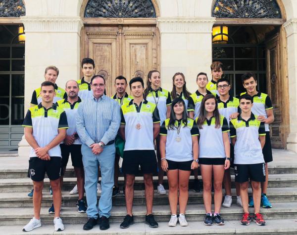 PRIETO FELICITA AL CLUB POR SUS RESULTADOS EN EL SELLA