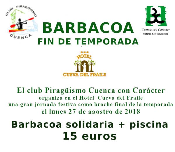 BARBACOA FIN DE TEMPORADA 2018