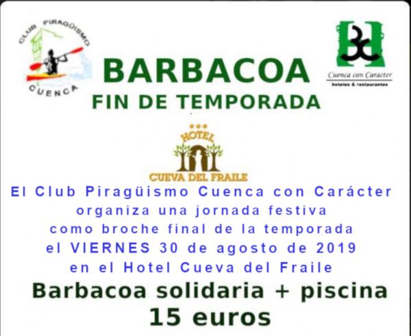 FIESTA BARBACOA FIN DE TEMPORADA 2019