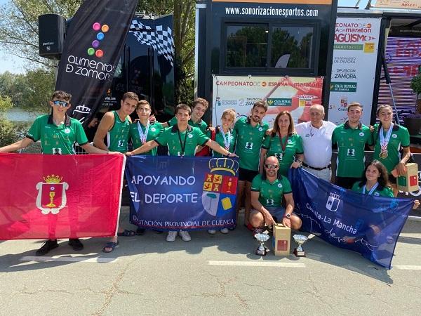 EL CP CUENCA SE PROCLAMA SUBCAMPEÓN DE ESPAÑA EN MARATÓN CORTO Y MARATÓN LARGO