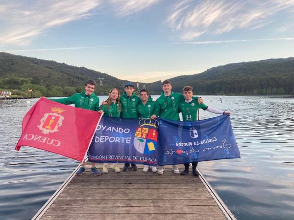 David Olivares, del Cuenca con Carácter, conquista Galicia y se proclama subcampeón de España en los 200 metros 