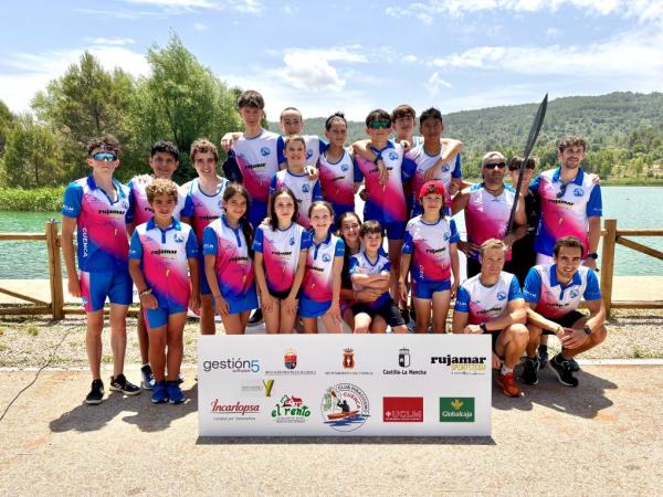 El Club Piragüismo Cuenca se proclama subcampeón de la IV Regata de Pareja