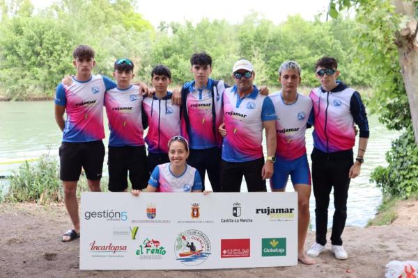 El canoísta Carlos López Belinchón se cuelga el título de campeón de España de Media Maratón Sub-23