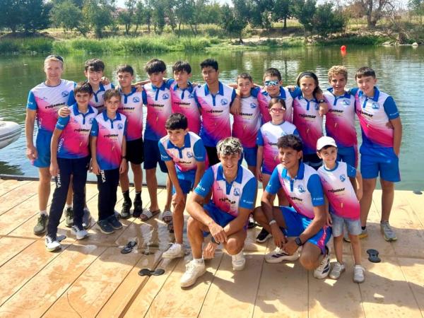 El Club Piragüismo Cuenca se hace con seis oros y dos bronces en el III Open Inclusivo de Toledo